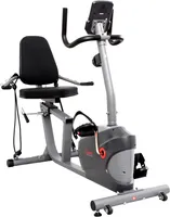 Sunny Health and Fitness Interactive Recumbent Bike