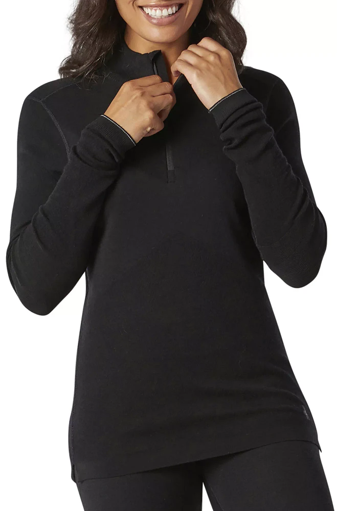 Smartwool Women's Intraknit Thermal Max Merino ¼ Zip Baselayer Top