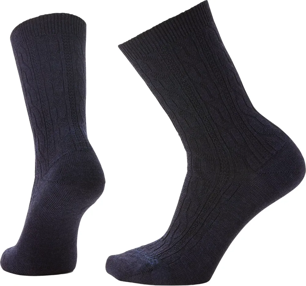 Smartwool Women's Everyday Cable Zero Cushion Crew Socks