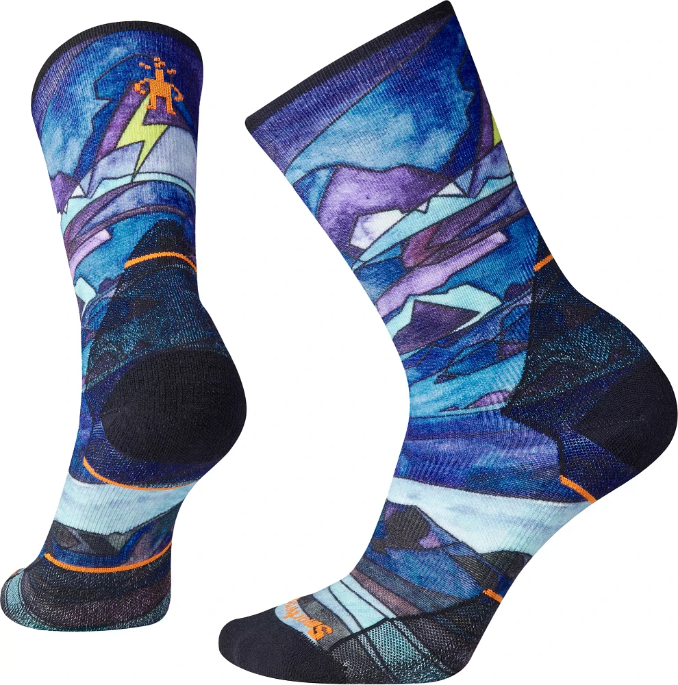 Smartwool Women's Athlete Edition Run Print Crew Socks