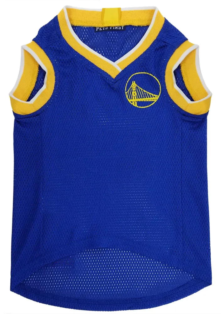 Pets First NBA Golden State Warriors Pet Jersey