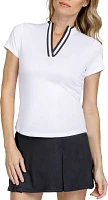 Tail Women's Short Sleeve Split Neck Golf Polo