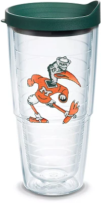 Tervis Miami Hurricanes 24oz Vault Clear Tumbler