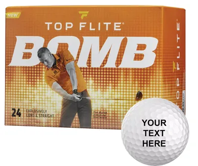 Top Flite 2022 BOMB Long Drive Personalized Golf Balls