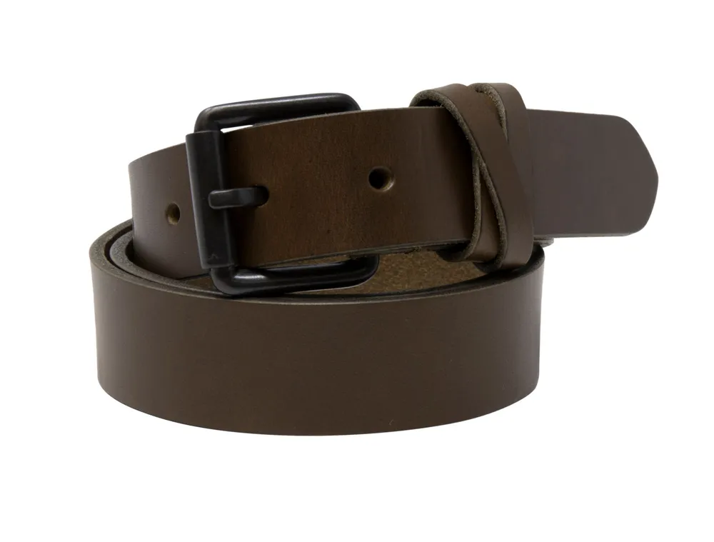 Timberland Women's 30 mm Criss Cross Leather Golf Belt