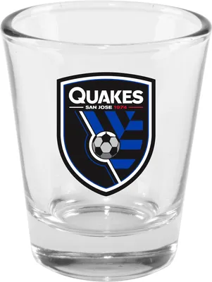 The Memory Company San Jose Earthquakes 2 oz. Shot Glass