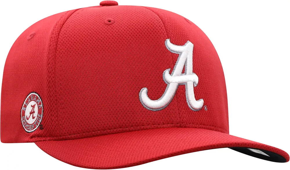 Top of the World Men's Alabama Crimson Tide Crimson Reflex Stretch Fit Hat