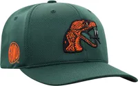 Top of the World Men's Florida A&M Rattlers Green Reflex Stretch Fit Hat