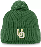 Top of the World Oregon Ducks Green Cuffed Pom Knit Beanie