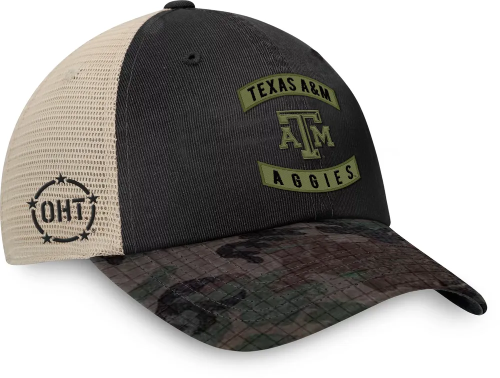 Top of the World Men's Texas A&M Aggies Camo OHT Military Appreciation Adjustable Snapback Hat