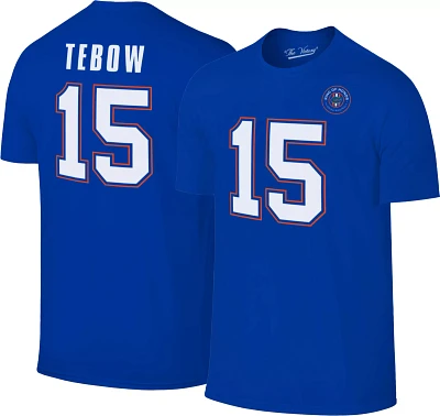 The Victory Men's Florida Gators Blue Tim Tebow Ring of Honor Name and Numbers T-Shirt