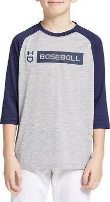 Under Armour Boys' Utility 3/4 Sleeve Shirt