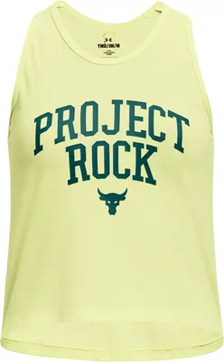 Under Armour Girls' Project Rock Graphic Tank Top