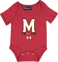 Under Armour Infant Maryland Terrapins Red Logo Onesie