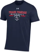 Under Armour Men's Rocket City Trash Pandas Navy Performance Cotton T-Shirt