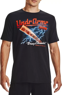 Under Armour Men's Lightning Script Baseball Short Sleeve Shirt