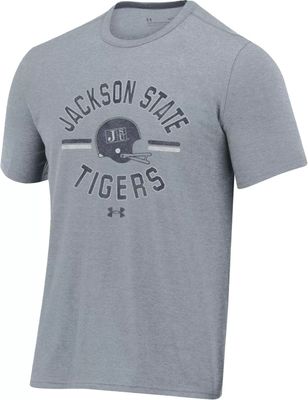 Under Armour Men's Jackson State Tigers Steel All Day T-Shirt