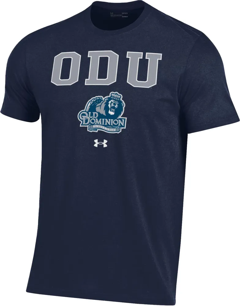 Under Armour Men's Old Dominion Monarchs Navy Performance Cotton T-Shirt