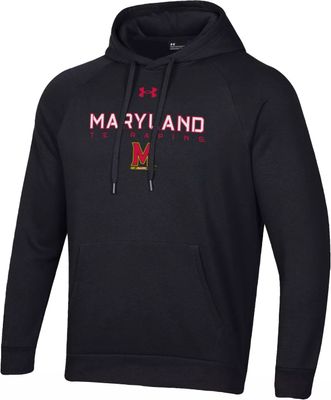 Under Armour Men's Maryland Terrapins Black All Day Pullover Hoodie