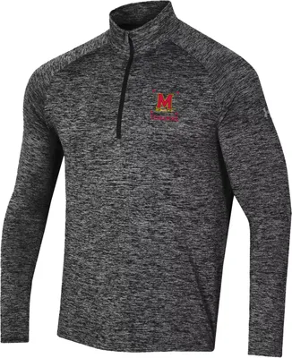 Under Armour Men's Maryland Terrapins Black Tech Twist 1/4 Zip Jacket