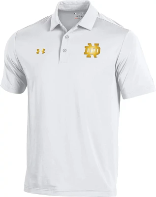 Under Armour Men's Notre Dame Fighting Irish White Shamrock Series SPG Polo