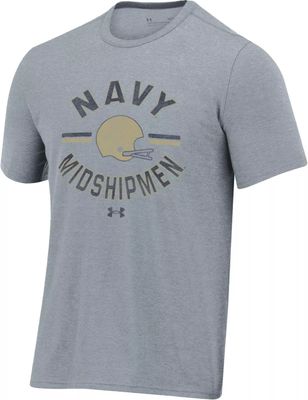 Under Armour Men's Navy Midshipmen Steel All Day T-Shirt