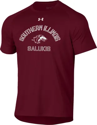 Under Armour Men's Southern Illinois  Salukis Maroon Tech Performance T-Shirt