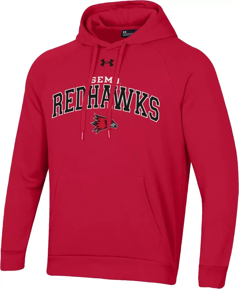 Under Armour Men's Southeast Missouri State Redhawks Red All Day Pullover Hoodie