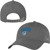 Under Armour Men's Seton Hall Seton Hall Pirates Grey Washed Performance Cotton Adjustable Hat