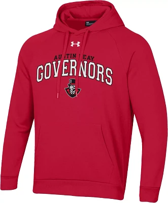 Under Armour Men's Austin Peay Governors Red All Day Pullover Hoodie