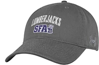 Under Armour Men's Stephen F. Austin Lumberjacks Grey Washed Performance Cotton Adjustable Hat