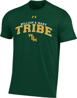 Under Armour Men's William & Mary Tribe Forest Green Performance Cotton T-Shirt