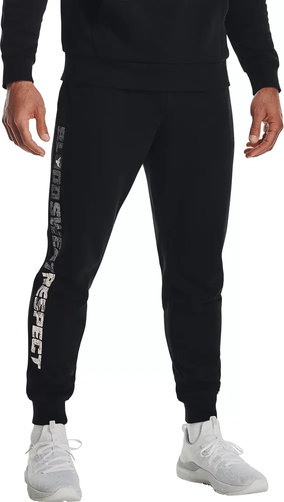 Under Armour Men's Project Rock Rival Fleece Joggers