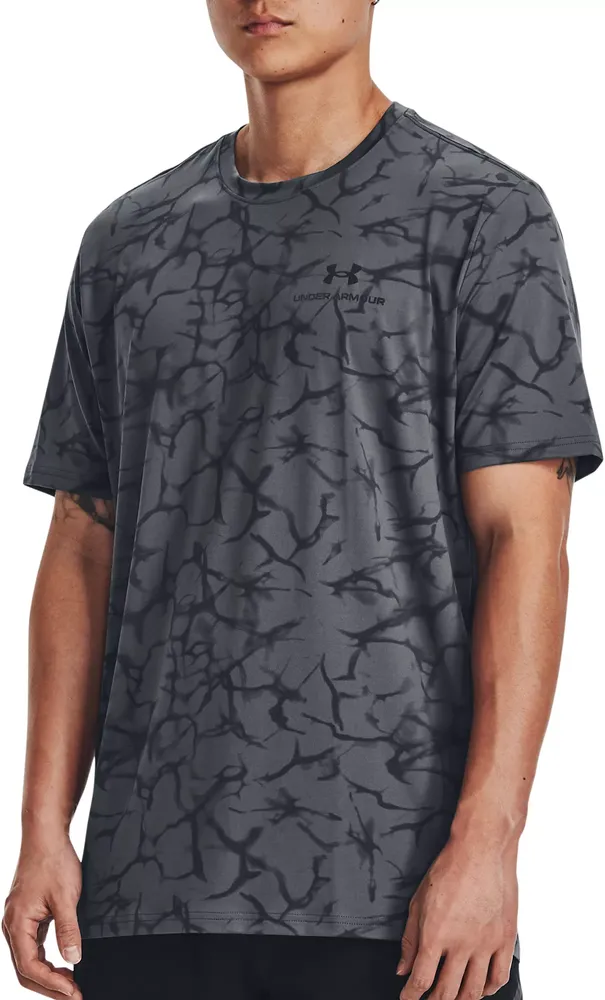 Under Armour Men's UA RUSH Energy Print Short Sleeve T-Shirt