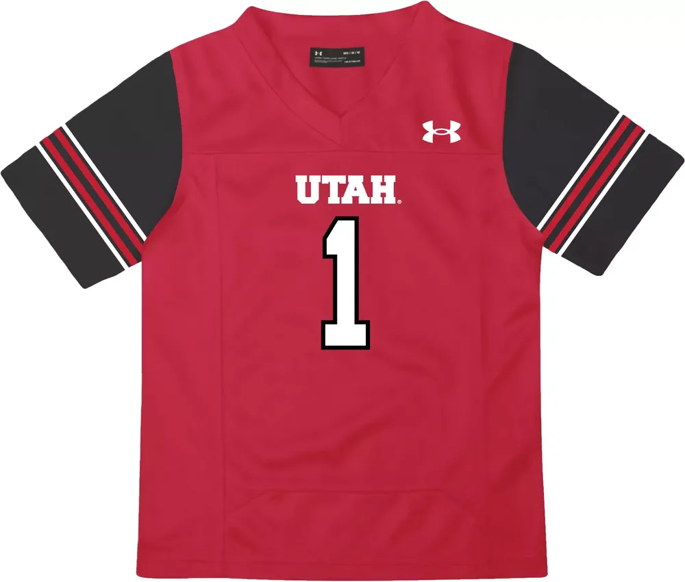 Under Armour Toddler Utah Utes Crimson Replica Football Jersey