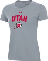 Under Armour Women's Utah Utes Steel All Day T-Shirt