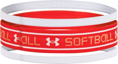 Under Armour Softball Headbands - 3 Pack