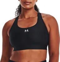 Under Armour Women's HeatGear Mid Padless Sports Bra