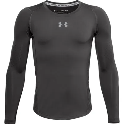 Under Armour Boys' Fitted Grippy Long Sleeve Hockey Baselayer Shirt