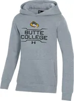 Under Armour Youth Butte College Roadrunners Grey All Day Fleece Hoodie