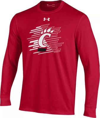 Men's Under Armour Navy Tacoma Rainiers Performance Long Sleeve T-Shirt