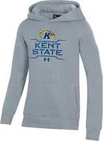 Under Armour Youth Kent State Golden Flashes Grey All Day Fleece Hoodie