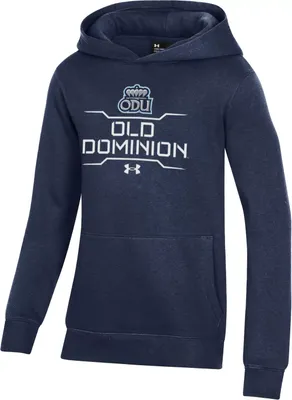 Under Armour Youth Old Dominion Monarchs Navy All Day Fleece Hoodie