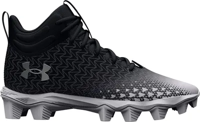 Under Armour Kids' Spotlight Franchise 3 Mid RM Football Cleats