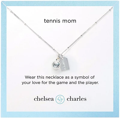 Chelsea Charles Tennis Mom Double Charm Necklace
