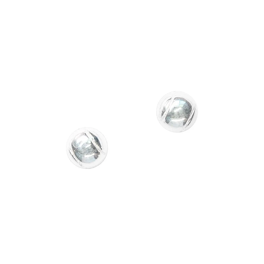 Chelsea Charles Girls Tennis Ball Earrings