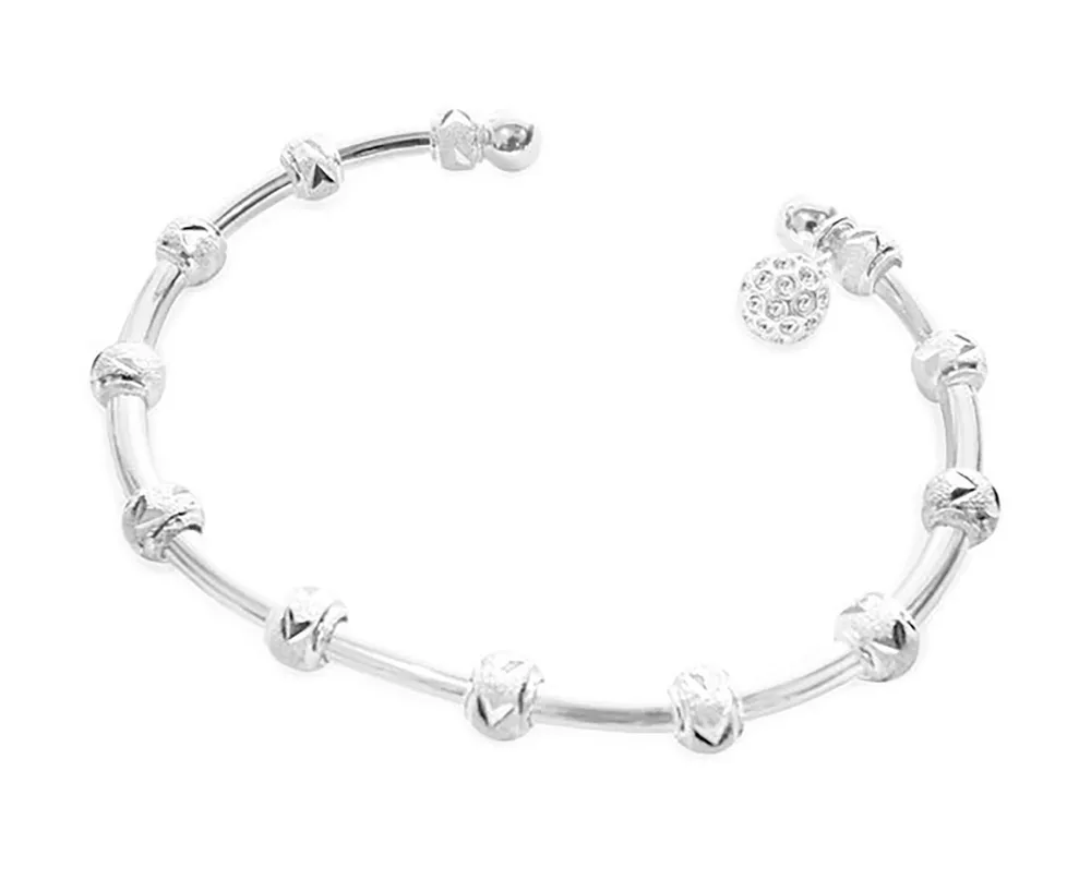 Chelsea Charles Golf Goddess Stroke Counter Bracelet with Golf Ball Charm