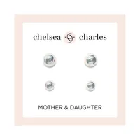 Chelsea Charles Mother-Daughter Tennis Ball Earrings