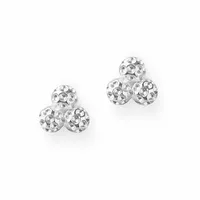 Chelsea Charles Par 3 Golf Ball Earrings