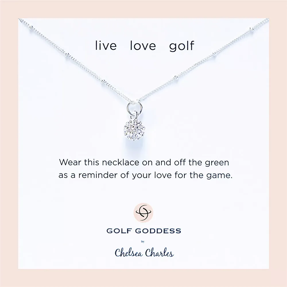 Chelsea Charles Girls' Golf Ball Charm Necklace